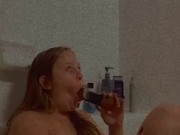 Mad She was using his expensive cologne