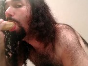 Extreme fisting ATM deepthroat distention: 12 inch dildo, fist in ass at the same time, then throat