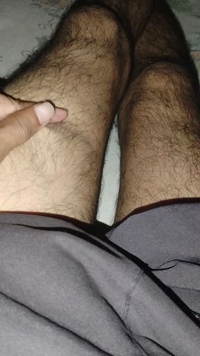 Rub your dick on my thigh