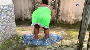 hot sexy local maid seduced her madam husband on first day of work