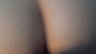 Husband giving backshots making me cream all over his bbc