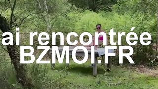 Deepthroat Queen" - Deep-Throating Masterclass with Pornstar Elle Alexandra in Forest