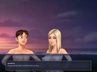 SUMMERTIME SAGA V0.20.5 - PT.249 - SWIMMING NACKED IN THE SEA