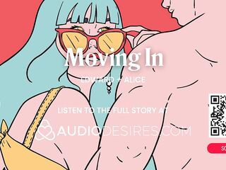 Fresh Neighbors Give In to Sex at Home – Blow job, Teasing & Unsafe Sex - Porn Erotic Audio Story for Honeys