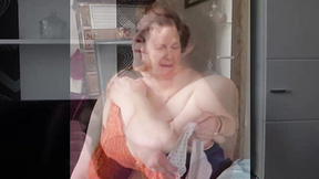 OMAGEIL Massive big breasted old ladies with bushy lustful cunts