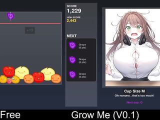 Grow Me (V0.1) (free game itchio) Adult, large-bazookas, breast-expansion, Erotic, expansion, giantess, growth, inflation, NSFW, weight-gain