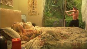 Hot blonde takes a nice big cock