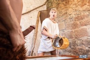 Twink servant rides Loki's meat - Felix Fox & Dean Young