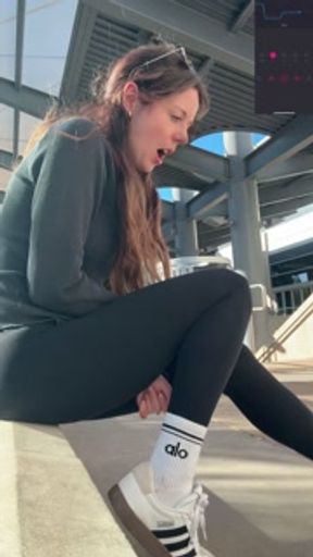 Finding A Spot At The Mall To Cum Hard | Public Orgasm | Outdoors