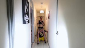 Dominatrix Girl Shoulder Ride