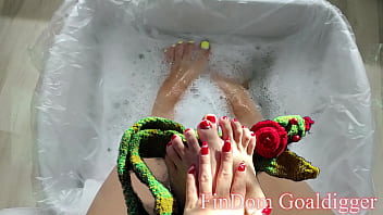 Joi for Geisha Foot of Jessica Rabbit FinDom Goaldigger