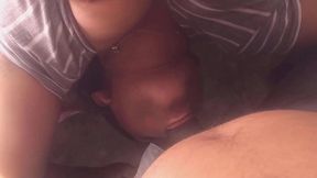 suck bbc and get cum in big boobs