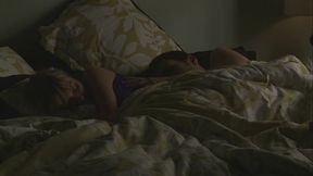 Sexy and slender blonde 19-year-old, Nicole Ray, rouses and arouses her boyfriend, who...