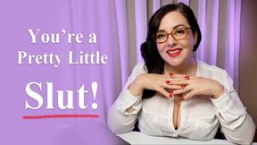 You're a Pretty Little Slut: feminization with your Sex Counselor