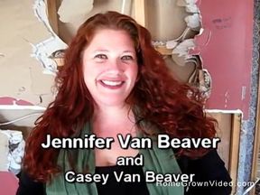 Jennifer Van Beaver Sucks and Jerks Glory Hole Cock