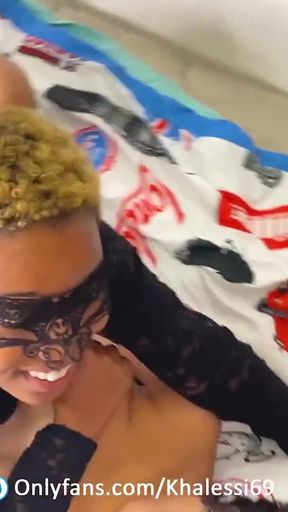 Epic moment from &quot;Hot Ebony and Latin Girls Creampie Accident FFM THREESOME&quot;