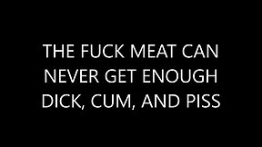 Tammy fellatrix in faggot fuck meat volume iii