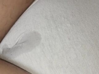 I Spit and Play with Cameltoe Appealing Taut Twat