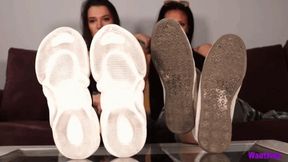 Sisters Sneaker Removal - HD MP4