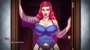 Cartoon babe gets fucked in summer time saga gameplay