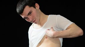 Elder James Strokes His Skinny Cock Wildly - Missionary Boys