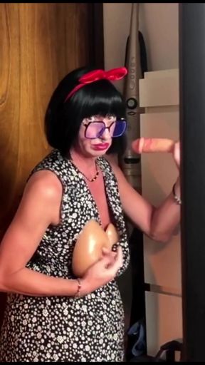 Andreina Has Lost Her Boobs... Great Cocksucker