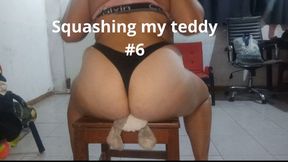 Squashing my teddy #6