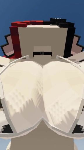 Beautiful girl dressed as a cow wants me to milk her and give her my milk   Clip 2