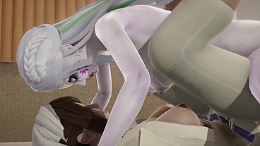 Naruto x kimetsu no yaiba bisexual threesome