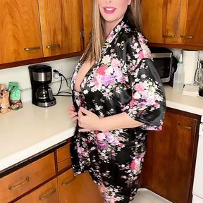 Good Morning Darling. Elaina St James Hot Mature MILF greets you in the kitchen