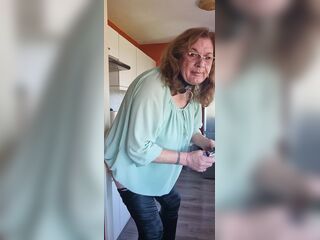 Enjoying my sex-toy whilst smokin'