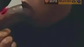 Black South African beauty wants to keep it in her mouth all day