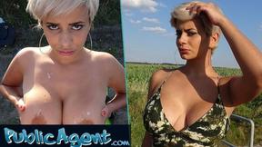 ”Big Boobed MILF's Sloppy Public Blowjob & Fuck”