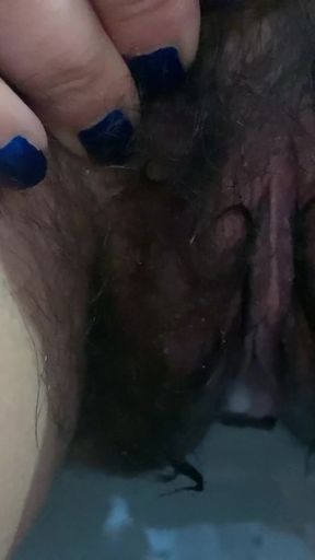Iconic moment from &quot;Another piss in light pantyhose with toilet paper to dry pussy&quot;