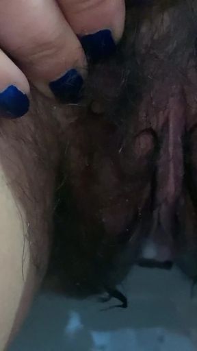 Iconic moment from &quot;Another piss in light pantyhose with toilet paper to dry pussy&quot;
