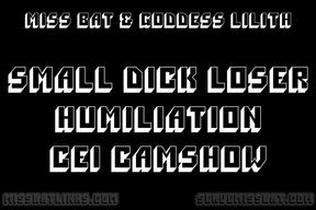 Small Dick Loser Humiliation