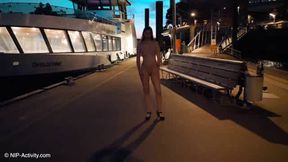 sabrina Nude in Public Hamburg 3