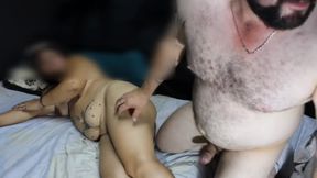Supply for My Lover's Ass: Cock Delivery for the Ass Penetrating Through the Rear Access