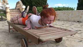 The Spain Files - Hooters Girl Outdooe Zip Tie Challenge for Any Twist - Full Clip wmv SD