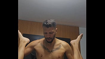 Eu e meu primo sozinho, arrombei cu dele