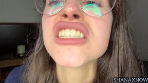 vore fetish talking before devouring you uvula mouth fetish