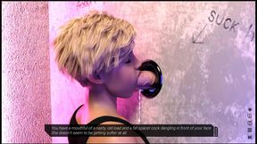 Star Pheriphery [ Futanari Hentai Game ] Ep.35 First Blowjob for a Shy Giant Futa Cock!