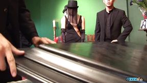 Group Sex with Milfs and Tit Cumshot