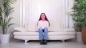Amazing Redhead Loves To Be A Model - Lilly Brans