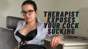 Counsellor Exposes Your Cock Sucking