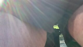 Publicboy18 big cock bike flash outdoor fun amateur fetish blowjobs