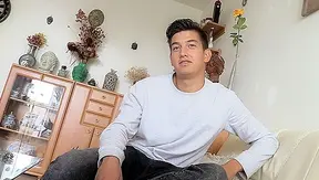Desperate Blowjob Deal: He Spreads Wide for Quick Cash — DebtDandy M2M