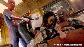 Spideypool Xxx: An Parody - , #04 - Ana Foxxx, Axel Braun And Seth Gamble