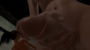 Giantess Futa Masturbating Over a Petite Pixie Girl