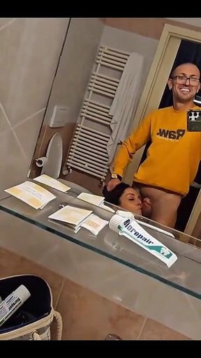 I Get Out of the Shower Because a Huge Cock Is Waiting for Me.